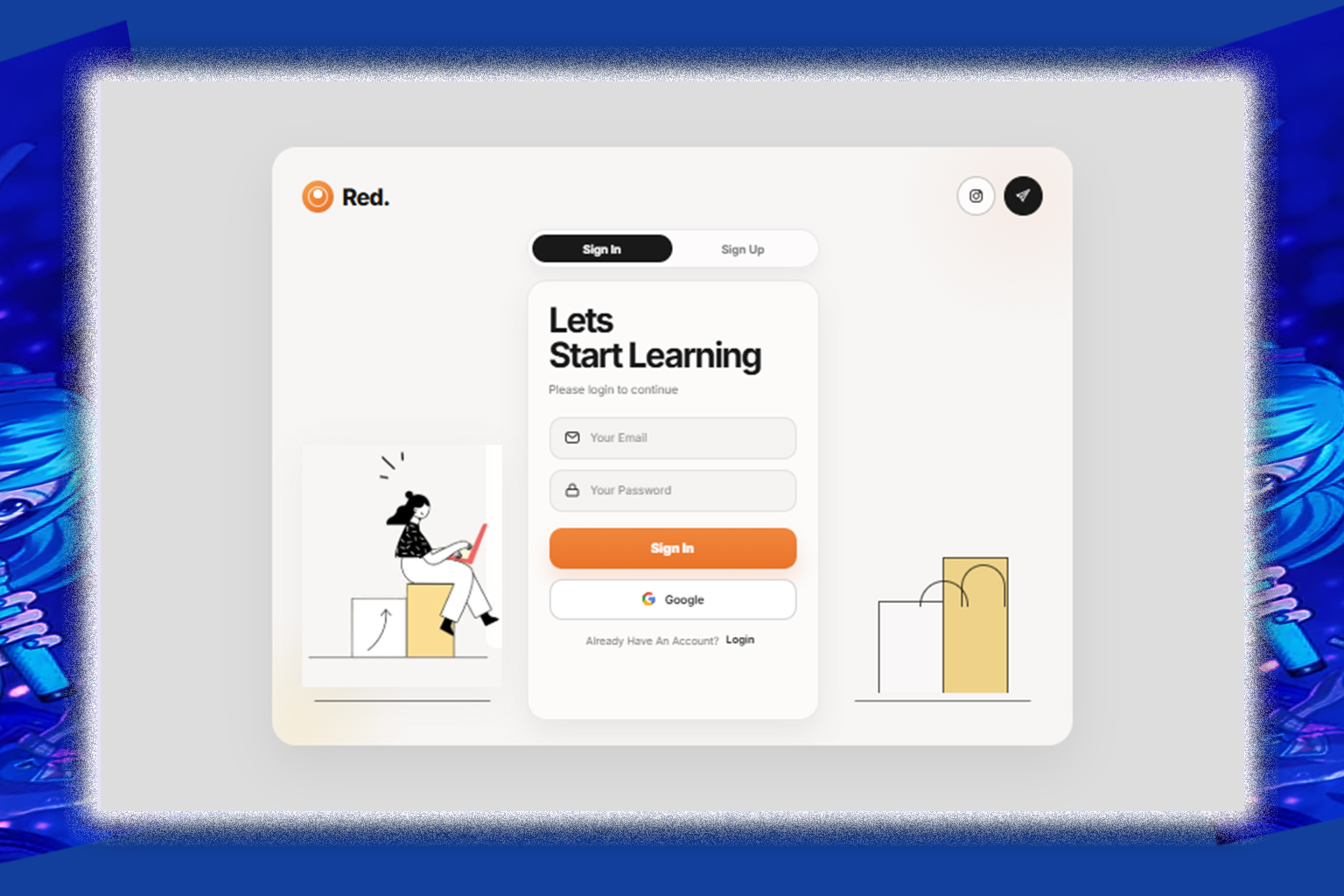 Login Page thumbnail